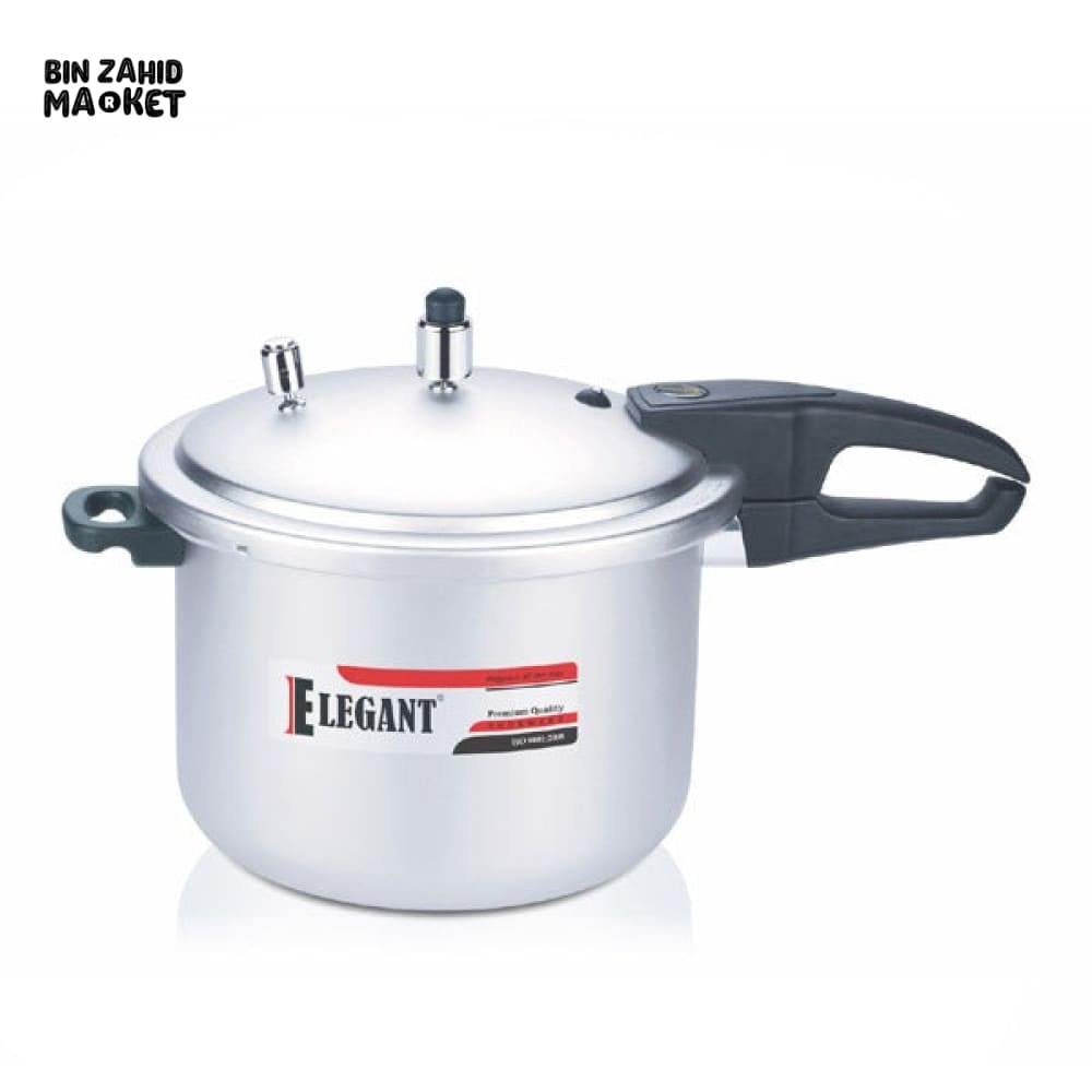 ELEGANT BOLLITTO ALUMINUM PRESSURE COOKER – SAFE, DURABLE, AND EASY TO USE - 11 LITRE