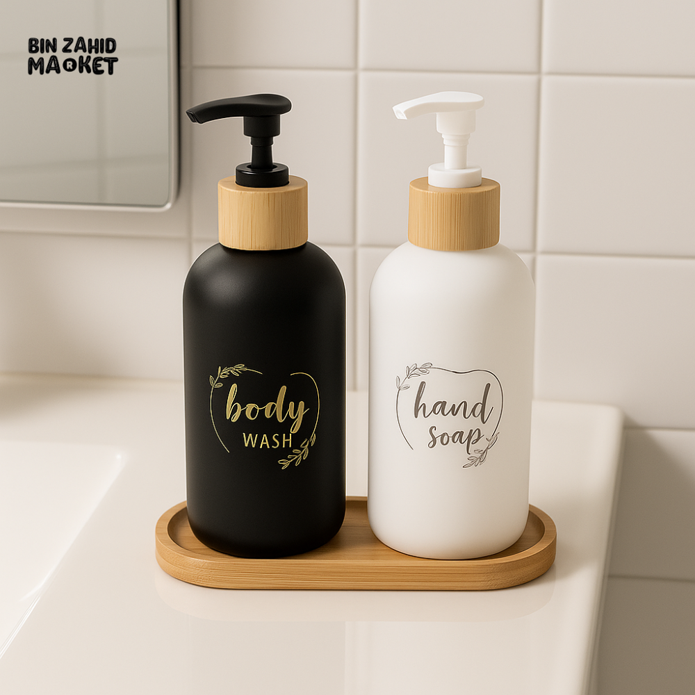 Elegant Dual Soap Dispenser Set