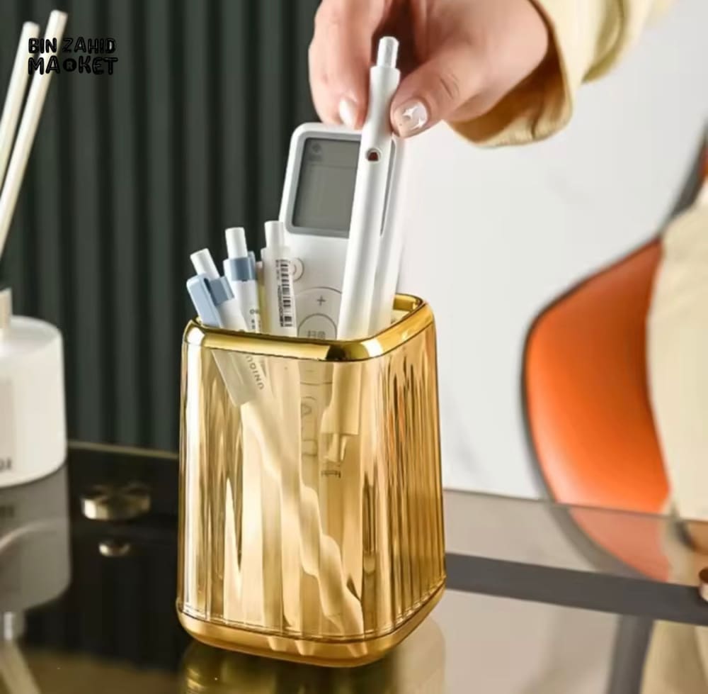 ELEGANT MAKEUP BRUSH HOLDER – STYLISH & DECORATIVE ORGANIZER
