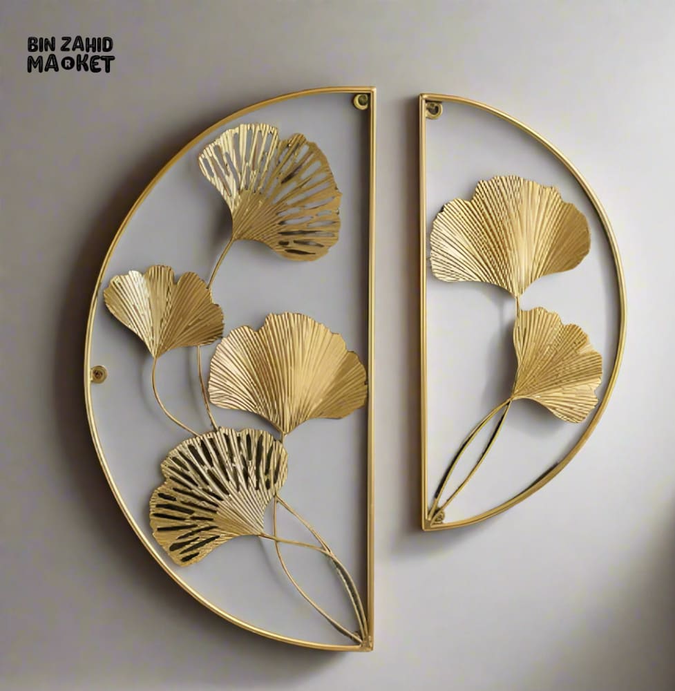 ELEGANT METAL WALL DECOR MINIMALIST ART FOR INTERIORS