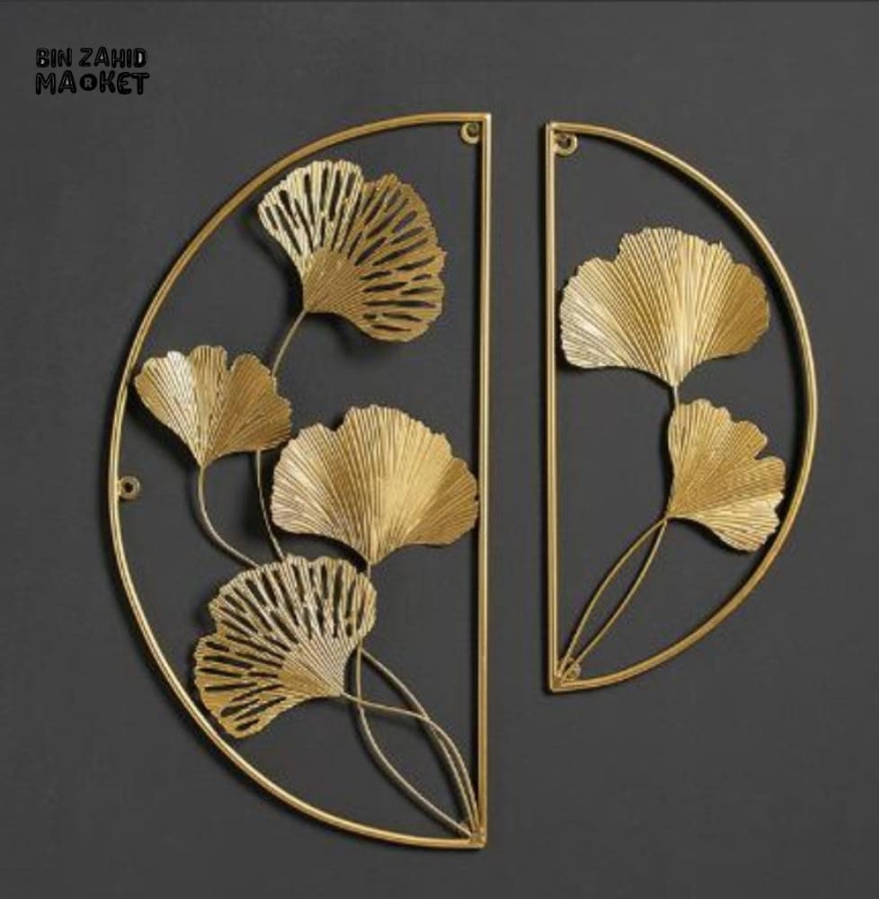 ELEGANT METAL WALL DECOR MINIMALIST ART FOR INTERIORS