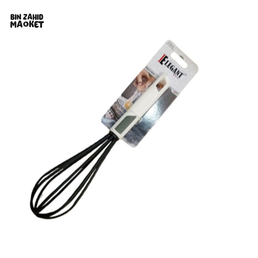 ELEGANT NYLON MEDIUM WHISK – HEAT-RESISTANT NON-STICK WHISK FOR MIXING AND BEATING
