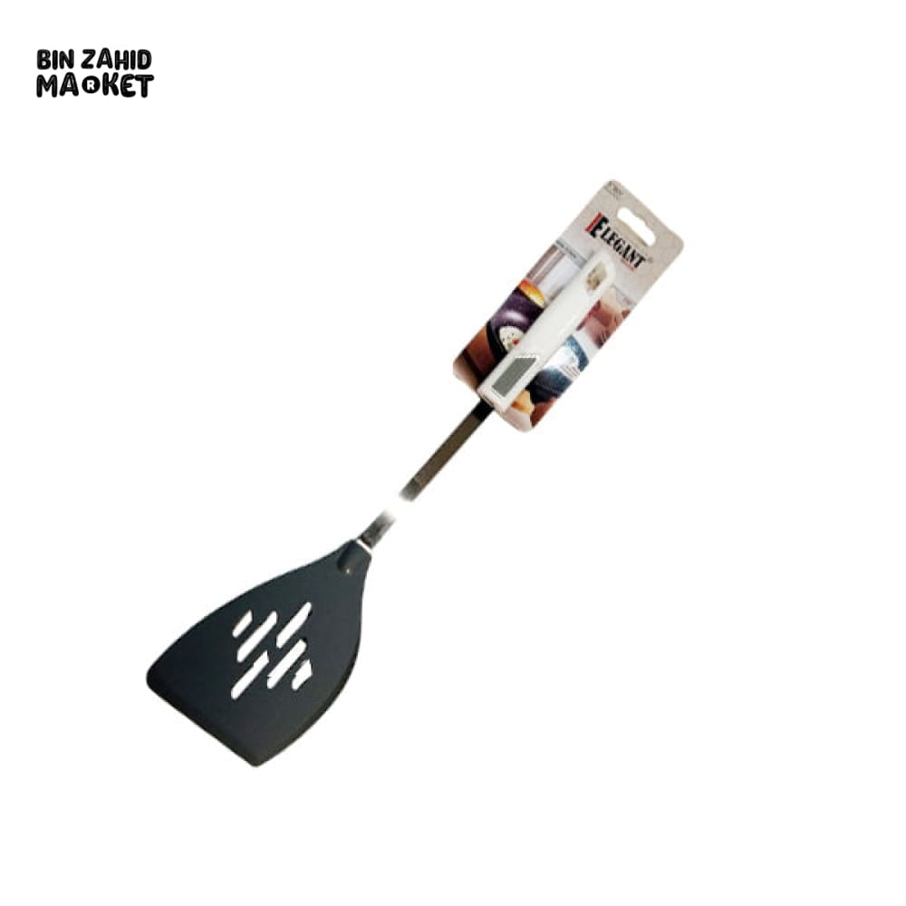 ELEGANT NYLON REGULAR TURNER – HEAT-RESISTANT NON-SCRATCH SPATULA FOR COOKING E7801