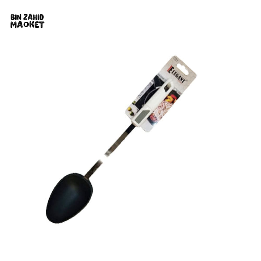 ELEGANT NYLON SOLID SPOON – HEAT-RESISTANT NON-STICK COOKING UTENSIL E7804