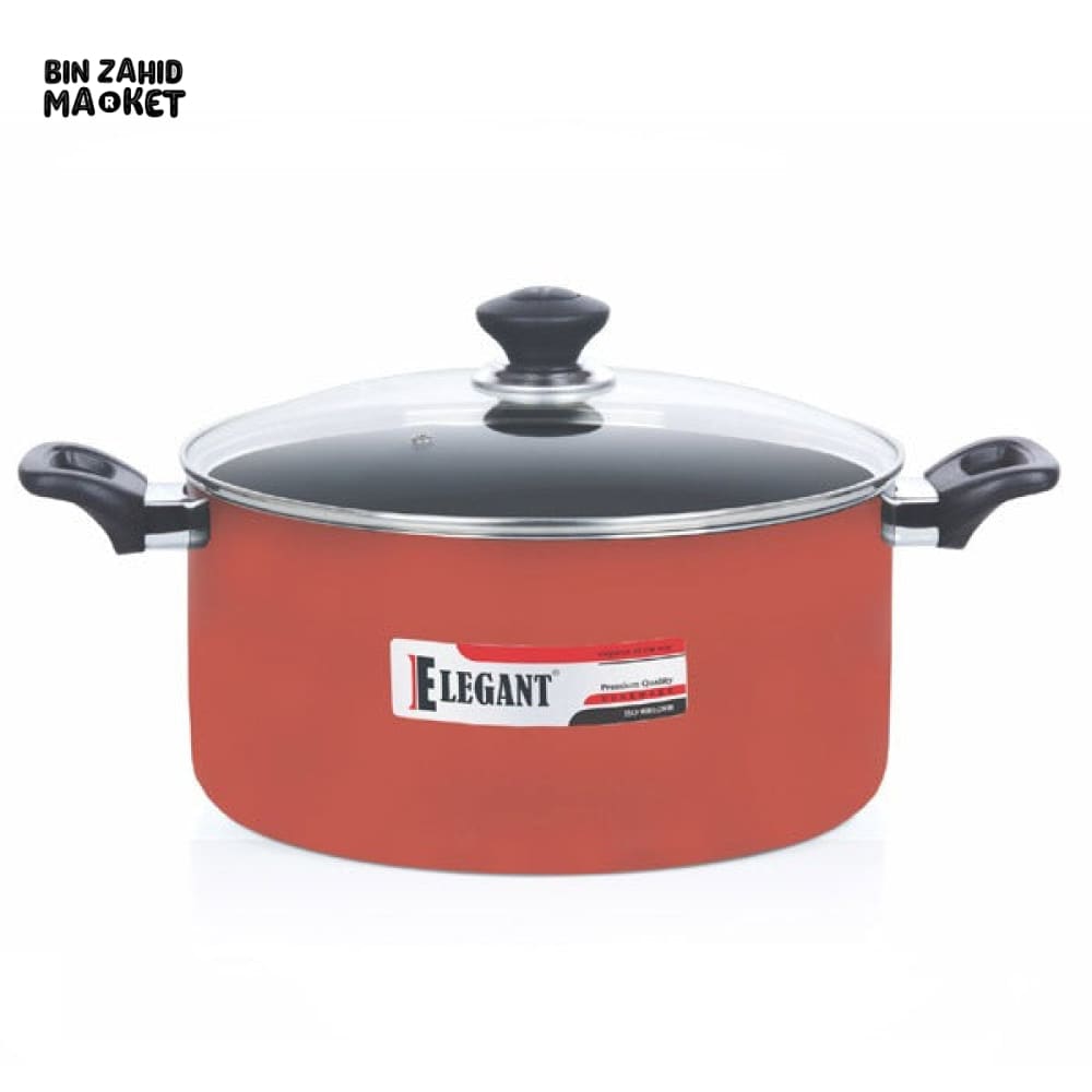 ELEGANT SERVO NON-STICK CASSEROLE – HIGH-QUALITY COOKING POT WITH LID - 38CM