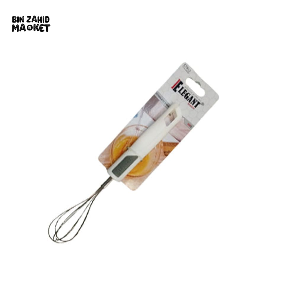 ELEGANT SS SMALL WHISK – STAINLESS STEEL WHISK FOR MIXING AND BEATING