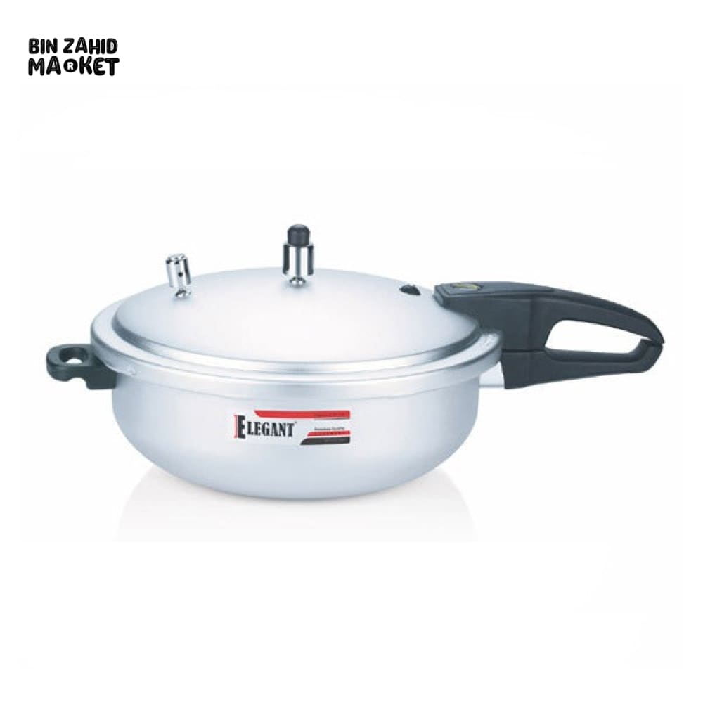 ELEGANT WOK-STYLE PRESSURE COOKER – BOLLITTO SERIES FOR QUICK & EVEN COOKING - 9 LITRE