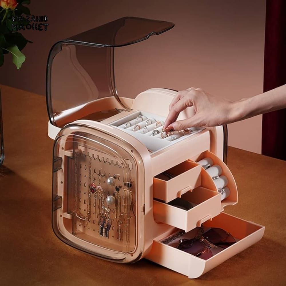 EUROPEAN STYLE JEWELRY STORAGE ORGANIZER CASE CAPITAL