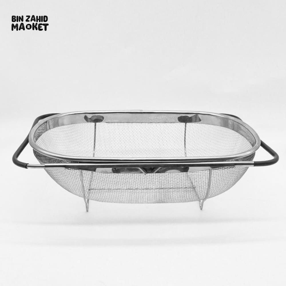 EXPANDABLE STAINLESS STEEL KITCHEN DRAIN BASKET & STRAINER