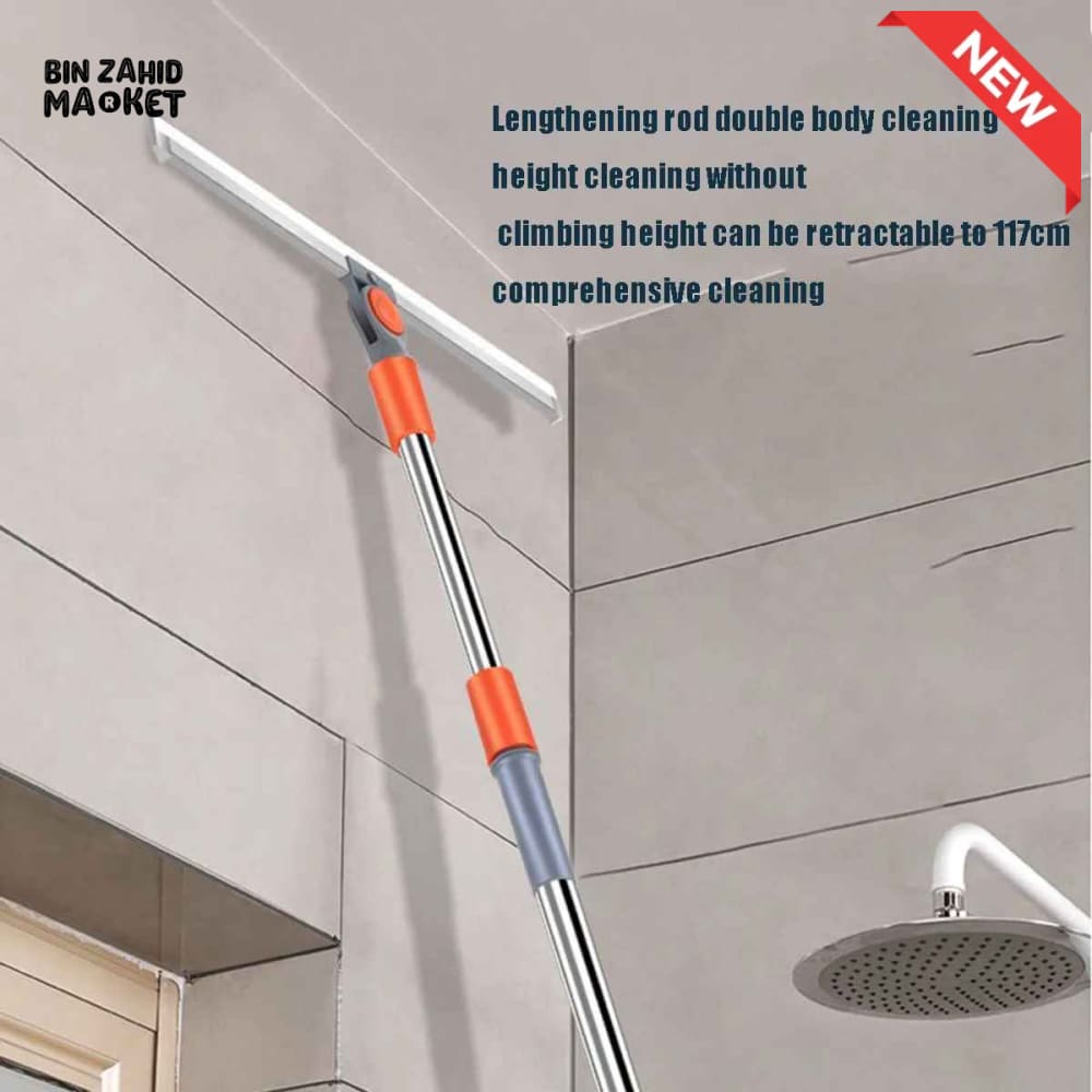 EXTENDABLE UNDER-FURNITURE DUSTING MOP WITH LONG HANDLE-180°