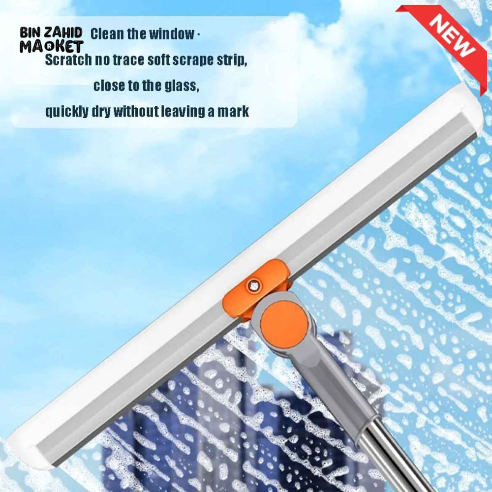EXTENDABLE UNDER-FURNITURE DUSTING MOP WITH LONG HANDLE-180°
