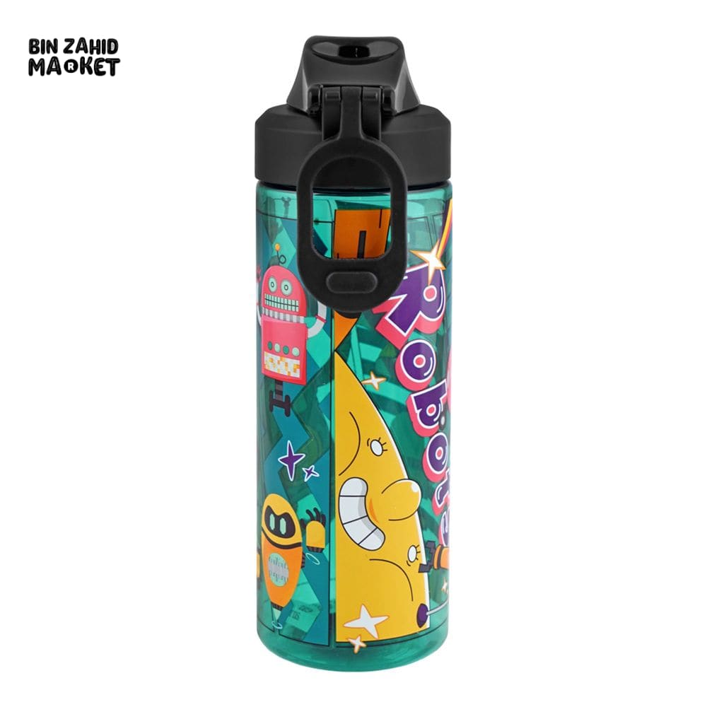 EYUN KIDS FANCY CARTOON WATER BOTTLE BLACK SB-12 700ML