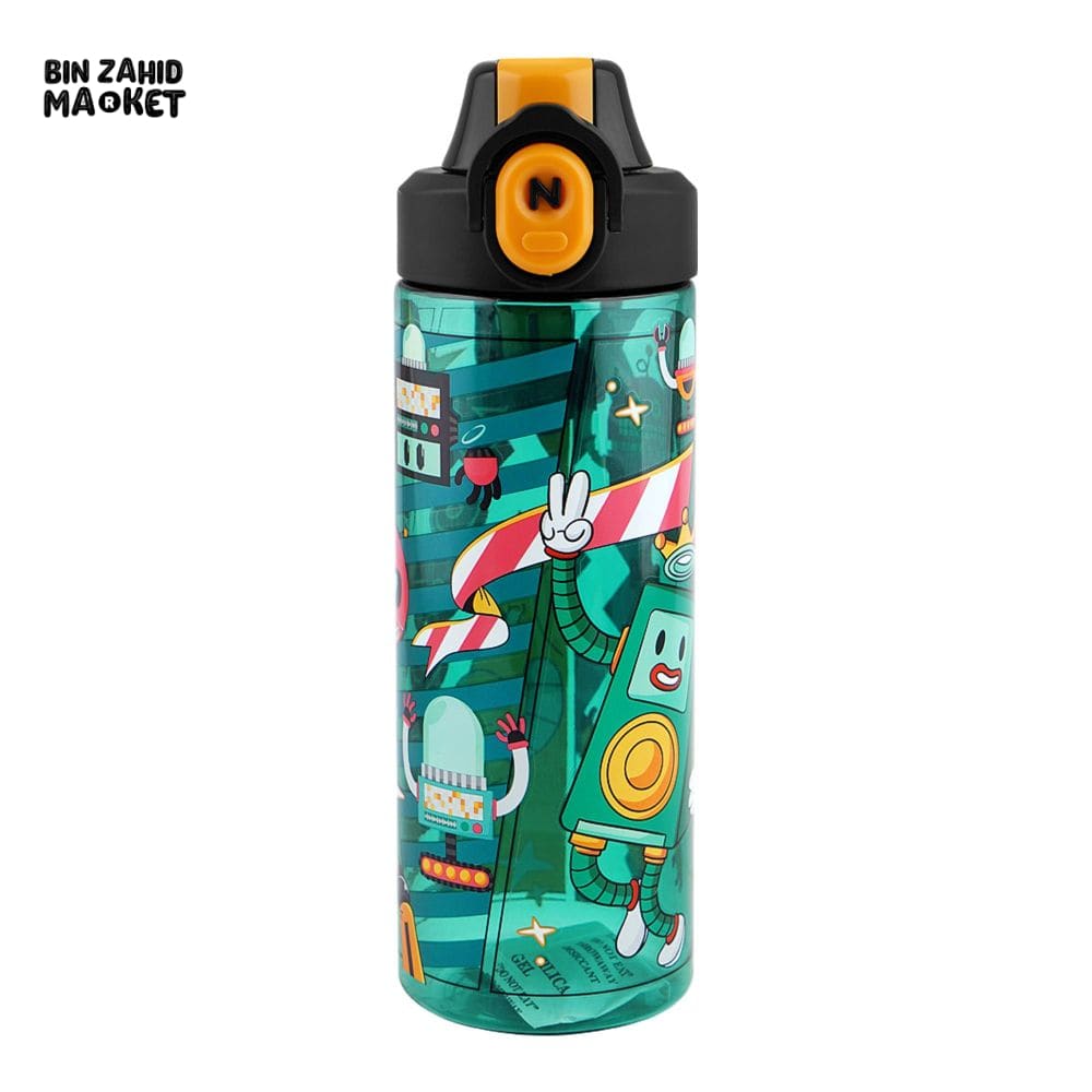 EYUN KIDS FANCY CARTOON WATER BOTTLE BLACK SB-12 700ML