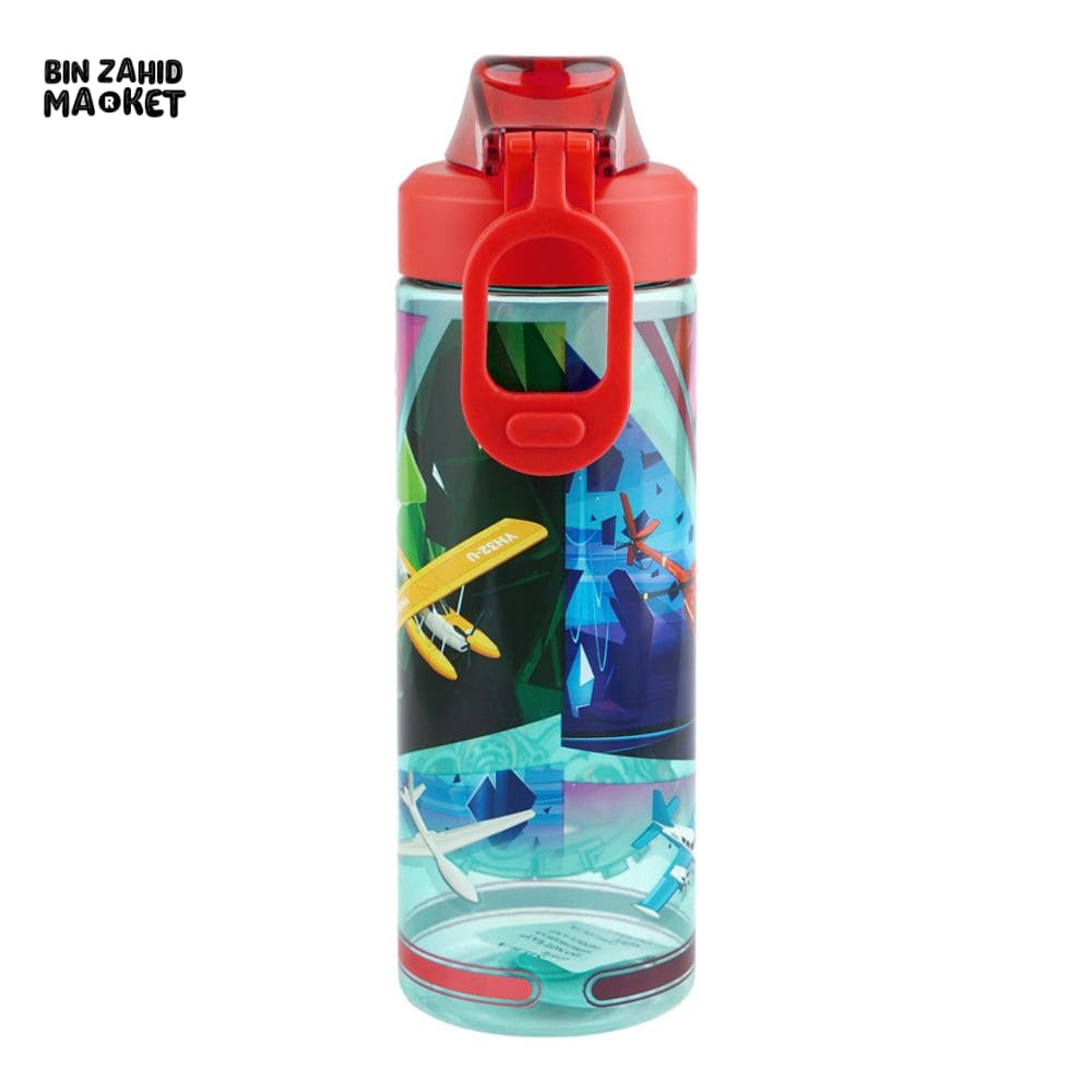 EYUN KIDS FANCY CARTOON WATER BOTTLE RED SB-12 700ML