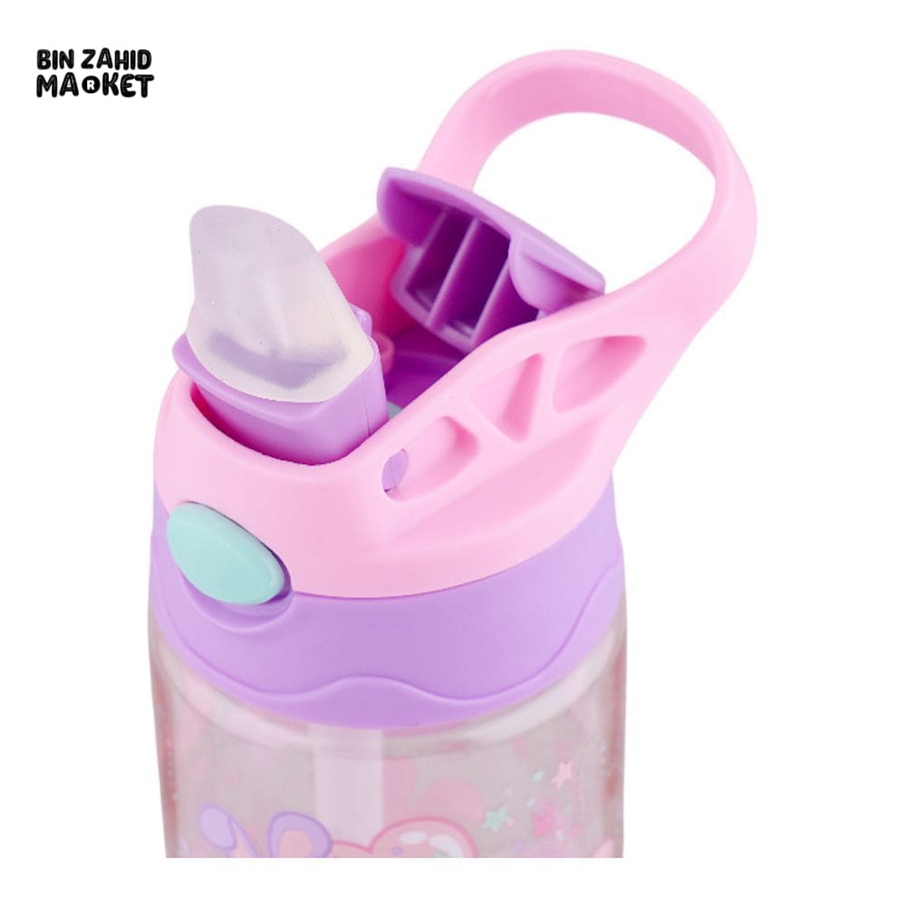 EYUN KIDS FANCY WATER BOTTLE WITH HANDLE PINK SB-06 700ML