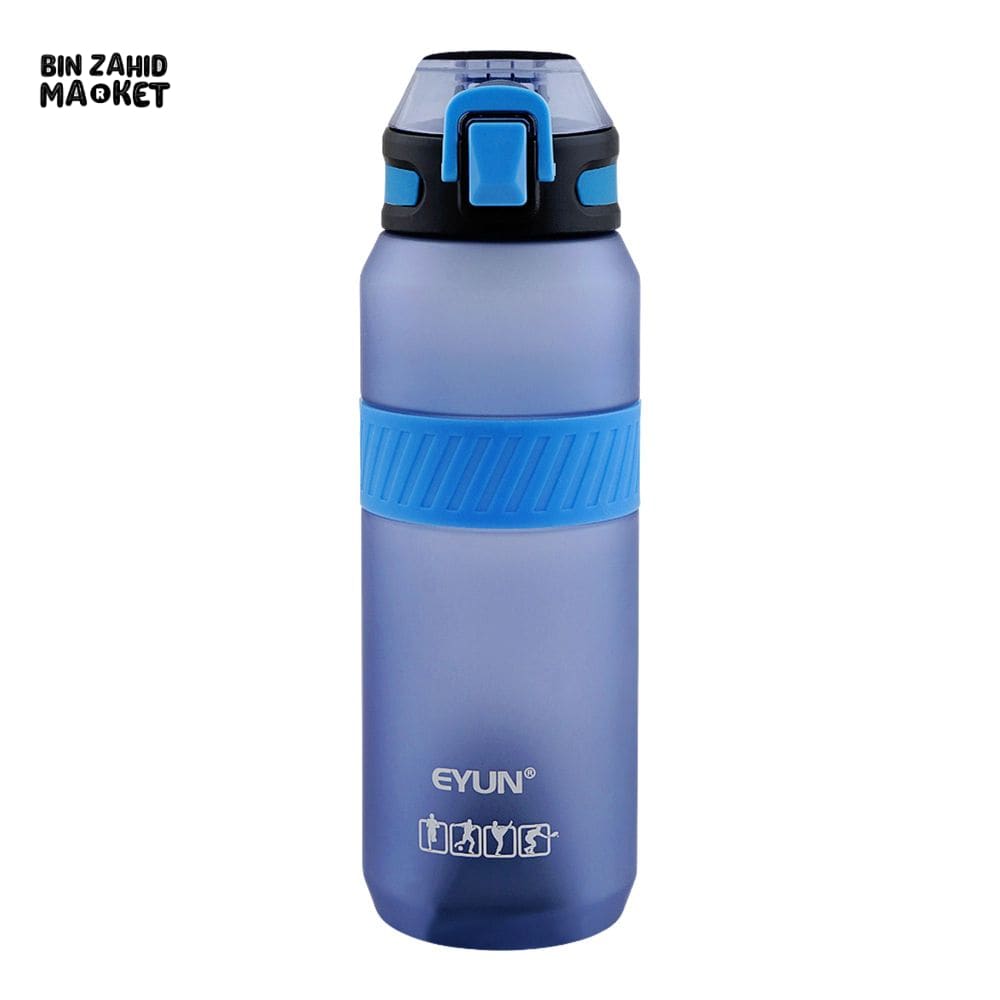 EYUN PLAIN WATER BOTTLE WITH CAP LOCK BLUE SB-05 1000ML