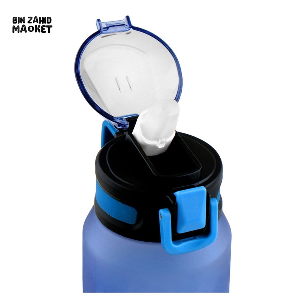 EYUN PLAIN WATER BOTTLE WITH CAP LOCK BLUE SB-05 1000ML