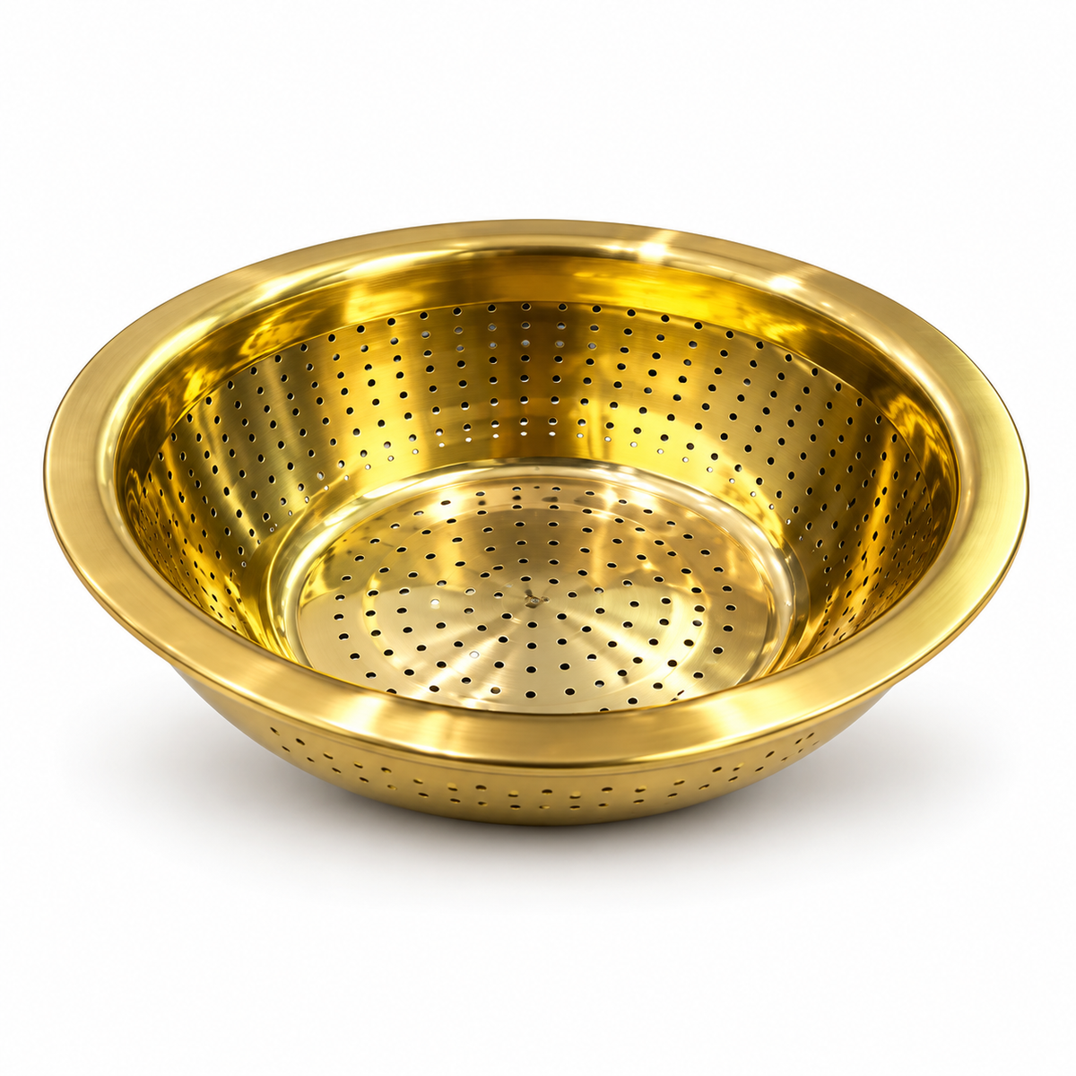 Danny Home Gold Colander Bowl - 24cm