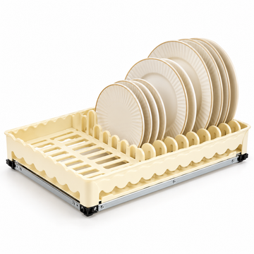 Pull-Out Dish Organizer