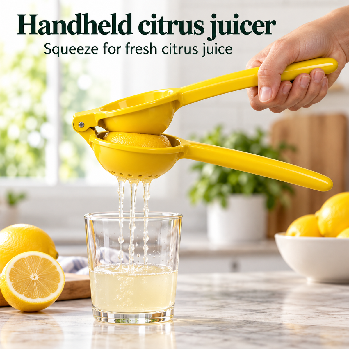 Danny Home Handheld Citrus Juicer - 22x7.5cm