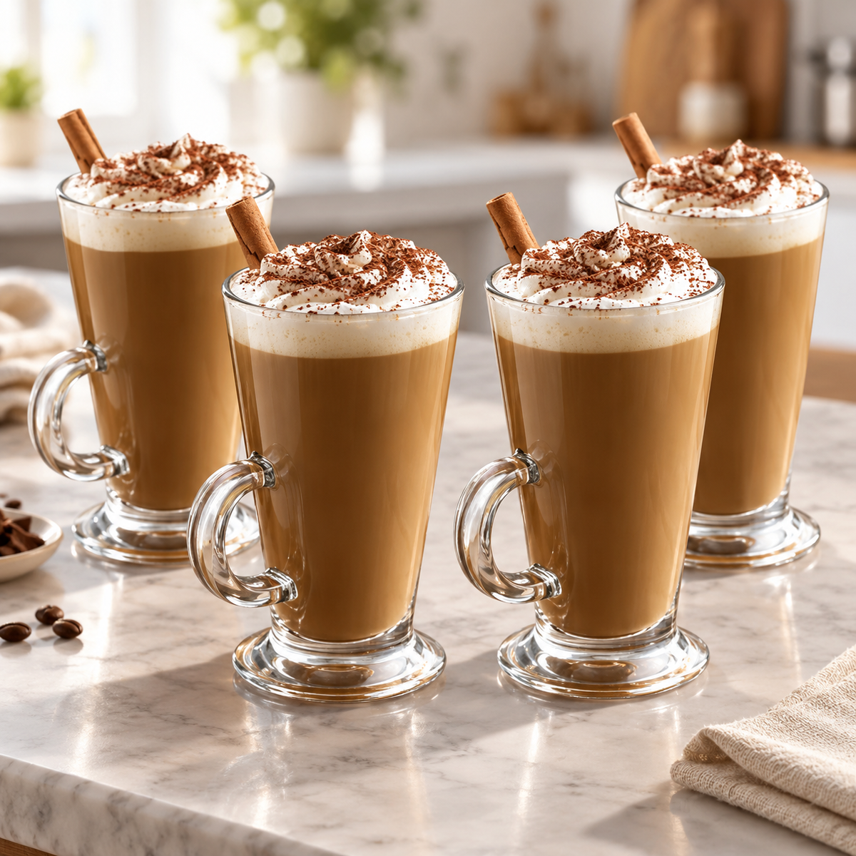 Danny Home Footed Latte Mug Set - 290 ml