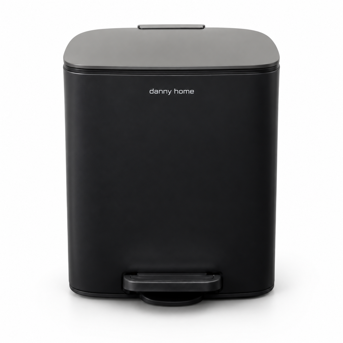 DANNY HOME PEDAL TRASH BIN WITH GREY LID