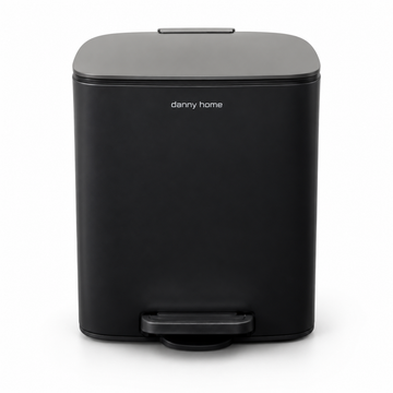 DANNY HOME PEDAL TRASH BIN WITH GREY LID