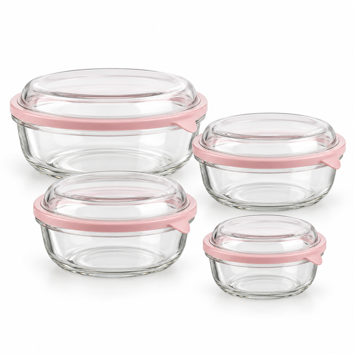Limon Round Food Storage Set – 4 Pieces