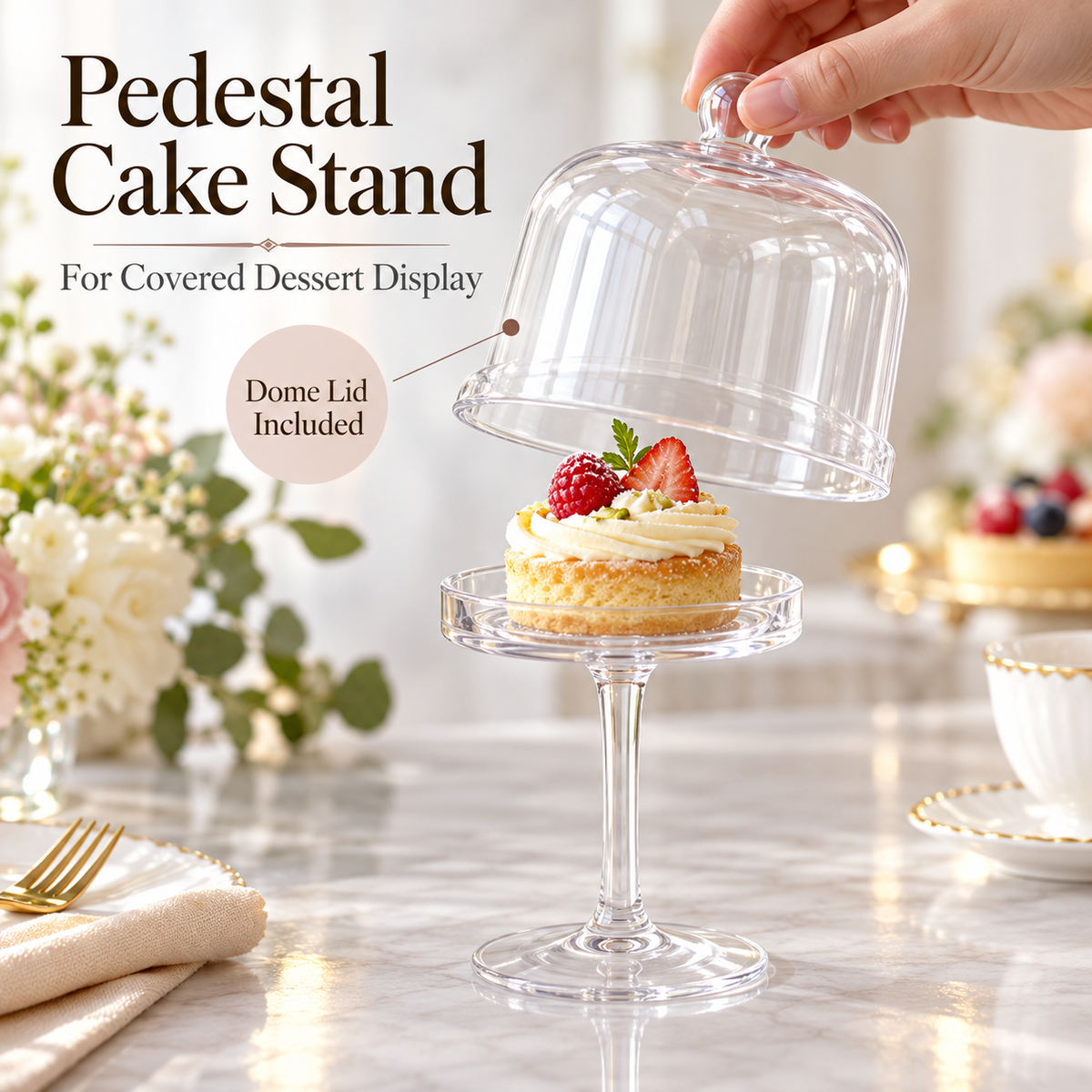 Danny Home Pedestal Cake Stand