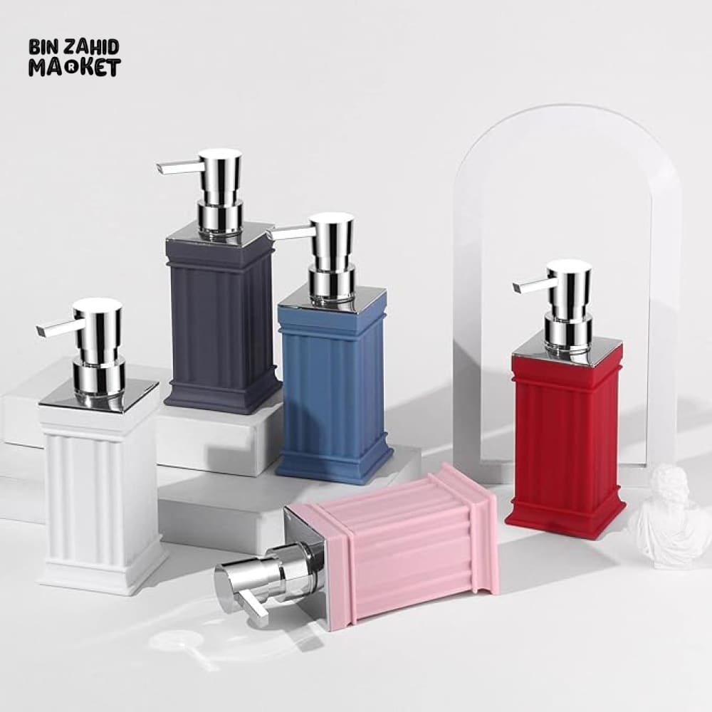 FANCY LOTION & SOAP DISPENSER – PILLAR DESIGN PUMP BOTTLE