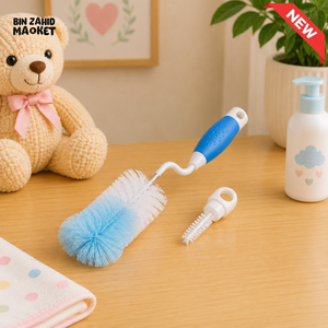 FARLIN BOTTLE & NIPPLE BRUSH - BLUE