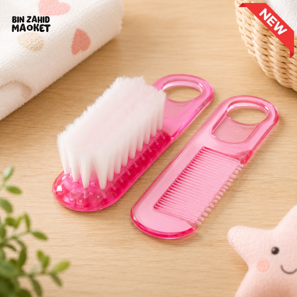 FARLIN COMB & BRUSH SET