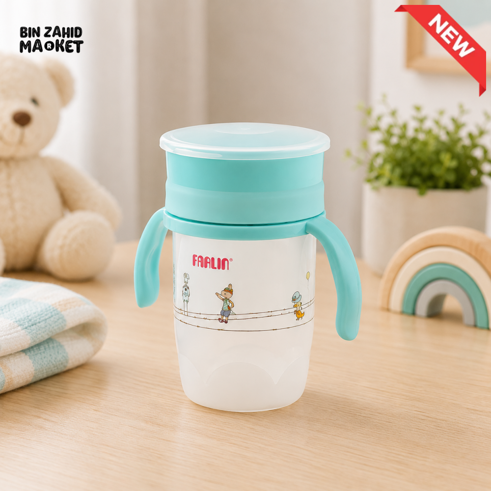 FARLIN DRINKING CUP 240ML-GREEN