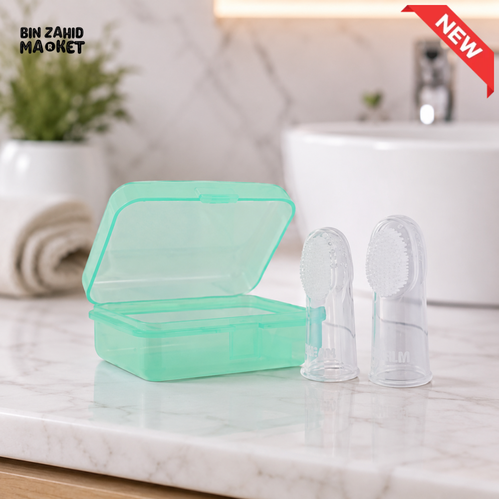 FARLIN FINGER TOOTHBRUSHES PARENTS SET