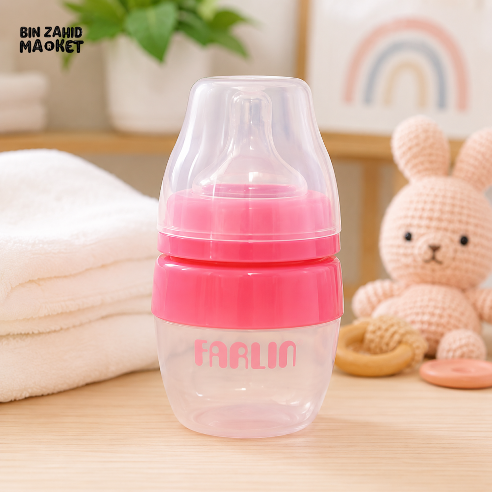 FARLIN SILICONE FEEDING BOTTLE 60ML