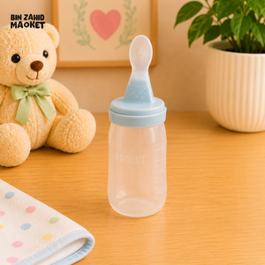 FARLIN SQUEEZABLE EASY SPOON FEEDER 180ML - BLUE