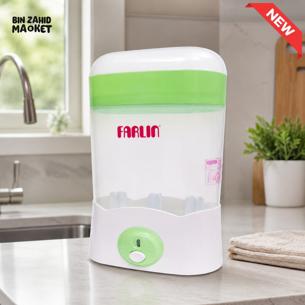 FARLIN STEAM STERILIZER 3 BOTTLES