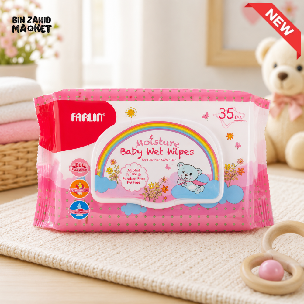 FARLIN WET WIPES ANTI RASH PK-35