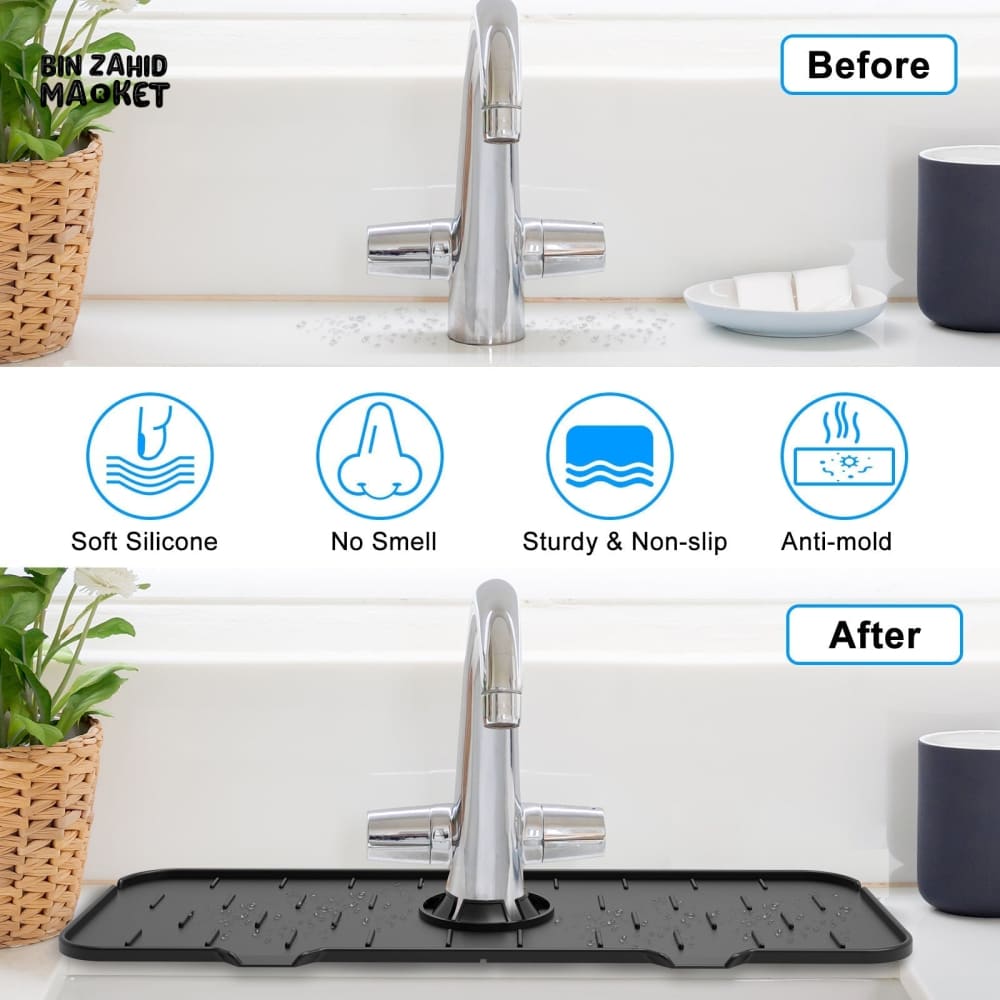 FAUCET ABSORBENT MAT