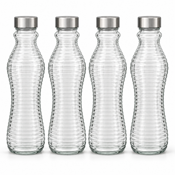 Danny Home 1 Piece Ribbed Water Bottle - 500 ml