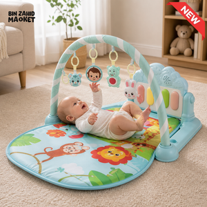 FISHER-PRICE BABY ACTIVITY PLAY GYM MAT - SKY
