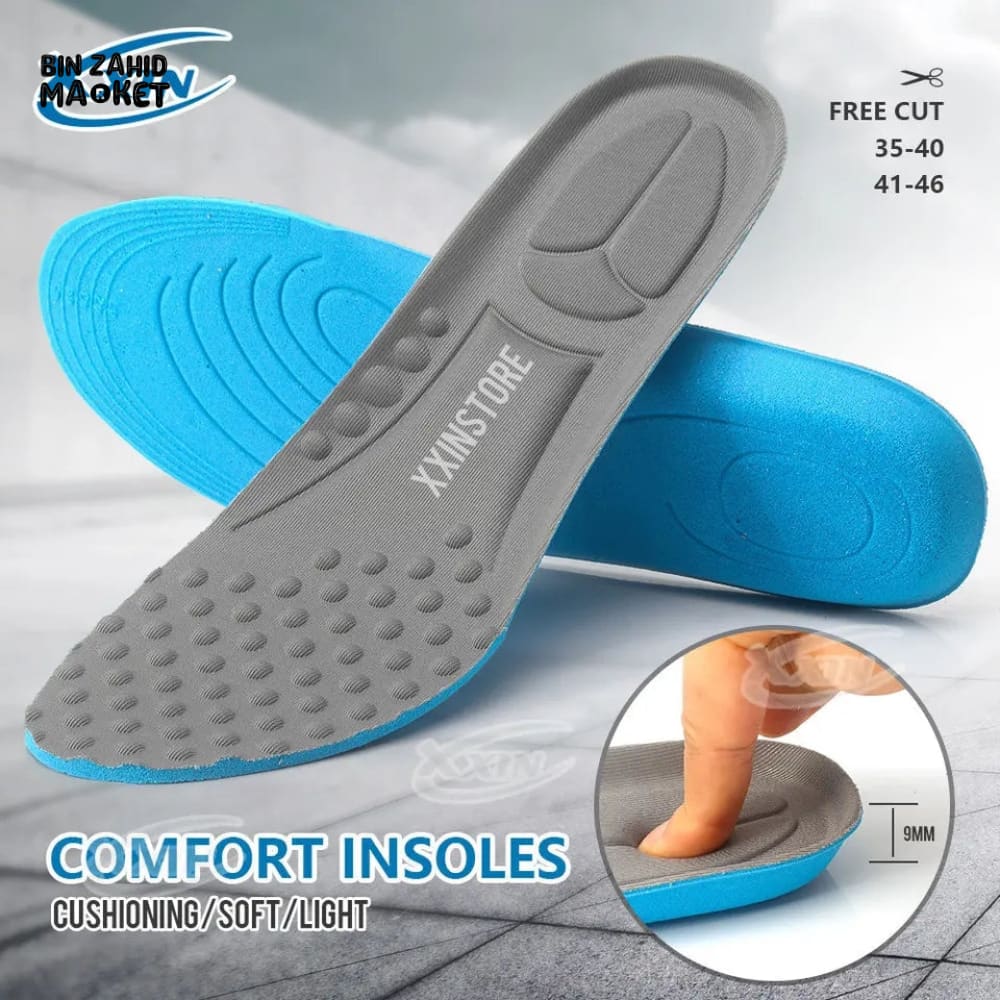 FLEXIBLE & SKIN FRIENDLY SHOE INSOLE