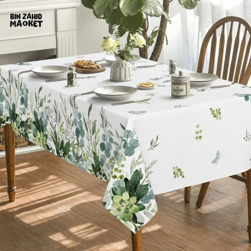 FLORAL WATERPROOF TABLE CLOTH