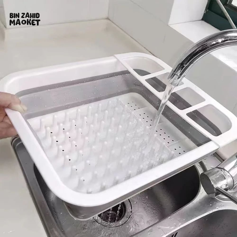 FOLDABLE DISHES DRAIN RACK