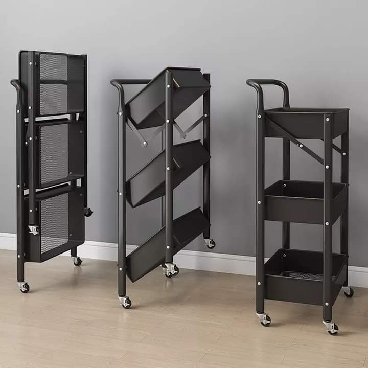 Foldable Metal Trolley By Matrix