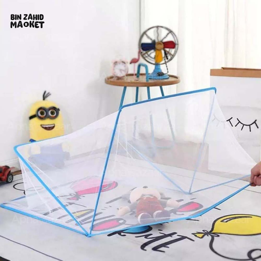 FOLDABLE PREMIUM MOSQUITO BED NET Medium (Single Bed)