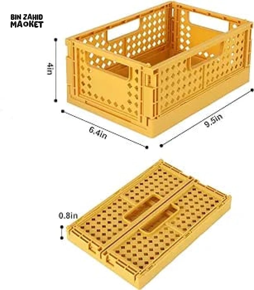 FOLDABLE STORAGE BASKET