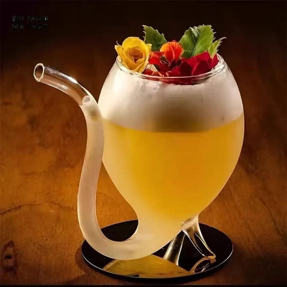 FOOTED SIPPER GLASS PERFECT FOR SHAKES & MOCKTAILS - 300ML SERVING GLASS