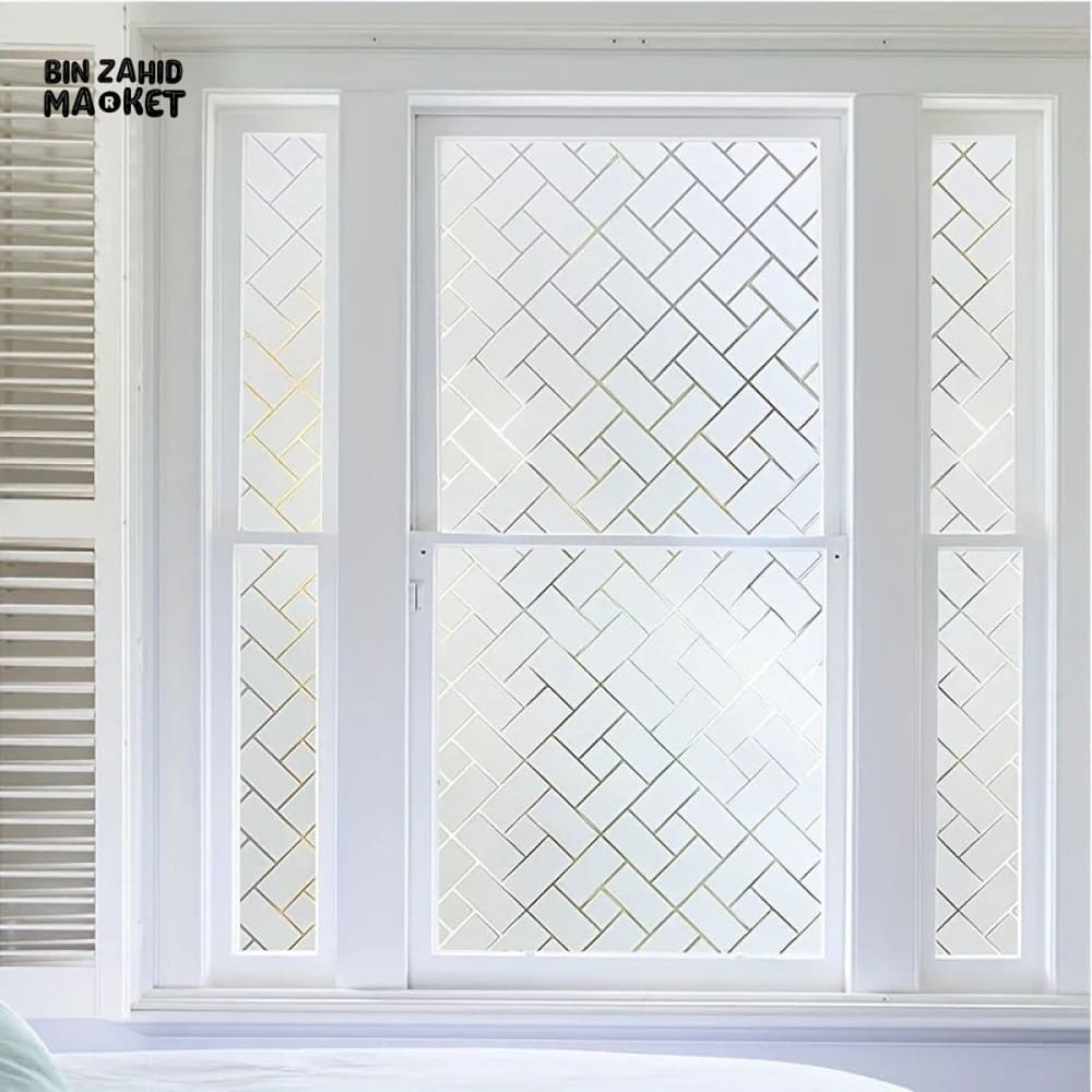 FROSTED DOOR PRIVACY GLASS STICKER