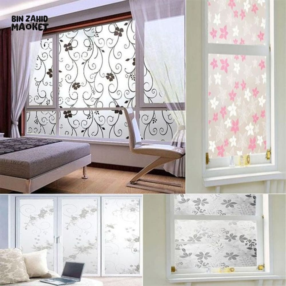FROSTED DOOR PRIVACY GLASS STICKER
